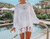 Sexy See Through Hollow Out Mesh Tassel Bikini Cover-up Dress
