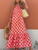 Elegant Chic Retro Bohemian Loose Seaside Maxi Sling Dress