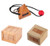 3D Wooden IQ Puzzle Mind Brain Teaser Educational Game