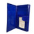 Tarini leather handpainted Mandala wallet Blue