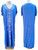 Maxi Pareo Tunic Embroidery Beach Cover Up