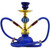Nargile Shisha Glass Base Flask Double Hose Hookah Pot