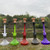 Narguile Chicha Acrylic Ceramic Silicone Hookah Set