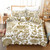 3D Elephant Printed Boho Tribal Bedding Set - Size 240x220cm