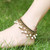 Semi-precious Ethnic Style Bell Anklet