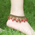 Semi-precious Ethnic Style Bell Anklet