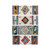 Neutral Eclectic Canvas Art Wall Decor - Size 20x25 cm No Frame