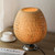 Wooden Bamboo E27 Table Lamp