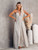 Bohemian Vintage Backless Striped Maxi Sexy Sundress