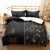 Galaxy Sun Moon Microfiber Bedding Set  - Size 200x230cm 3pcs