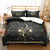 Galaxy Sun Moon Microfiber Bedding Set - Size 264x228cm 3pcs