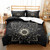 Galaxy Sun Moon Microfiber Bedding Set - Size 264x228cm 3pcs
