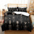 Galaxy Sun Moon Microfiber Bedding Set - Size 264x228cm 3pcs