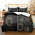 Galaxy Sun Moon Microfiber Bedding Set - Size 264x228cm 3pcs