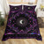 Galaxy Sun Moon Microfiber Bedding Set - Size 264x228cm 3pcs