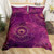 Galaxy Sun Moon Microfiber Bedding Set - Size 264x228cm 3pcs
