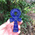 Handmade Cross Amulet Natural Healing Crystal Stone Figurine