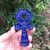Handmade Cross Amulet Natural Healing Crystal Stone Figurine