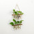 Mounted Double Layer Wall Hanging Flower Vase