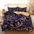 Floral Geometric Pattern Duvet Cover With Pillowcase - Size 240x210cm 3pcs