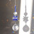 Hexagon Crystal Prism Windchimes for Home Garden Decor