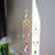 Hexagon Crystal Prism Windchimes for Home Garden Decor