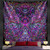 Bohemian Yoga  Mandala Tapestry Psychedelic Scene - size 150x130cm