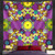 Bohemian Yoga  Mandala Tapestry Psychedelic Scene - size 150x130cm