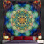 Bohemian Yoga  Mandala Tapestry Psychedelic Scene - size 200x150cm