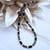 Boho Tiger's Eye Black Onyx Tribal Surf Necklace