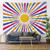 Simple and Fresh Bohemian Hippie Wall Tapestry - Size 150x150cm