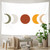 Simple and Fresh Bohemian Hippie Wall Tapestry - Size 150x150cm