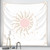 Simple and Fresh Bohemian Hippie Wall Tapestry - Size 150x150cm