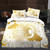 Golden Magic Style Polyester Bedding Set 2/3pcs - Size 135x200cm 2pcs