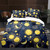 Golden Magic Style Polyester Bedding Set 2/3pcs - Size 240x220cm