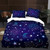 Golden Magic Style Polyester Bedding Set 2/3pcs - Size 200x230cm 3pcs
