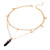 Fashion Hexagon Opal Crystal Necklace