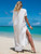Elegant Gold Embroidered Kaftan Tunic Loose Maxi Dress