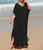 Solid Long Kaftan Loose Half Sleeve Casual Maxi Dress