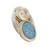 Bohemian Wire Helical Wound Beads Gold Color Finger Ring