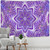 Colorful Psychedelic Radiant Mandala Tapestry Wall Hanging - size 230x150cm