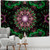 Colorful Psychedelic Radiant Mandala Tapestry Wall Hanging - size 230x180cm