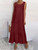 Summer A-line Maxi Long Sleeveless Dress
