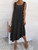 Summer A-line Maxi Long Sleeveless Dress