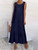 Summer A-line Maxi Long Sleeveless Dress