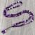 Natural 6mm Round Agate Onyx Necklace