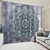 1PC Mandala Flower Window Treatment Drapes - size 100W