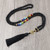 7 Chakra Black Onyx Bohemian Long Tribal Necklace