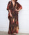 Bohemian Printed Tunic Bathing Suit Cover Up Beach Dress