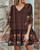 Vintage Chic Tie Neck Ruffles Floral Cotton Mini Dress
